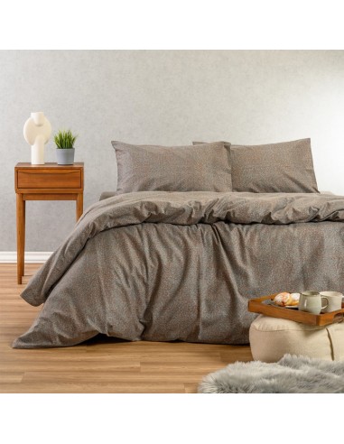 Σετ Σεντόνι Φανελένιο Υπερδιπλο με Λάστιχο Για...