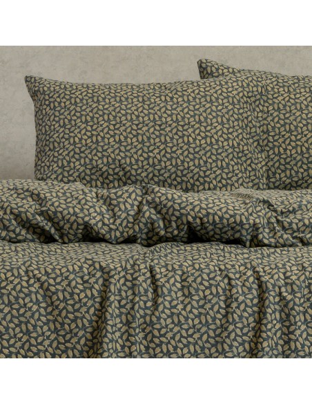 Σετ Σεντόνι Φανελένιο Υπερδιπλο με Λάστιχο Για Στρωμα... 2