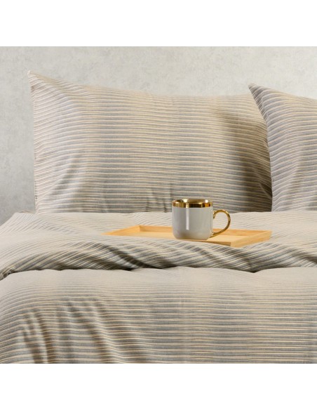 Σετ Σεντόνι Φανελένιο Υπερδιπλο με Λάστιχο Για Στρωμα... 2