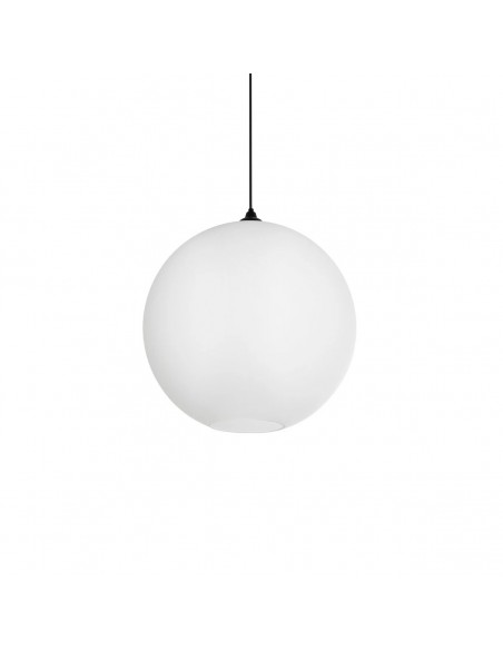 GLOBOSTAR® GABIA 206-0002 Μοντέρνο Κρεμαστό Φωτιστικό Οροφής με Ντουί 1 x E27 AC 220-240V IP20 - Λευκό - Μ40 x Π40 x Υ42cm