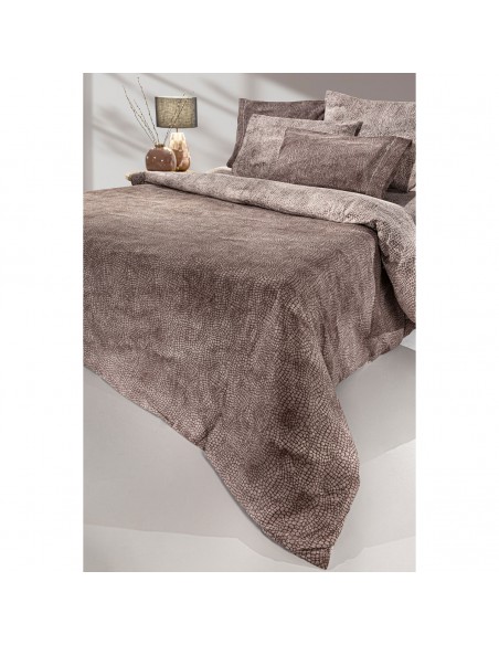 Σετ Σεντόνια King Size 270x265 Safari Choco