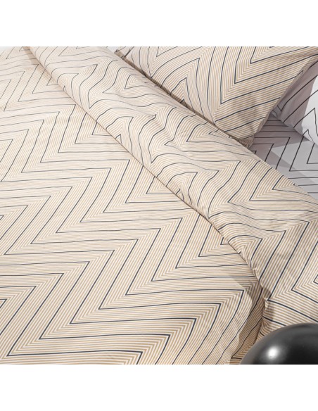 Σετ Σεντόνια Ημίδιπλα 180x265 Canyon Natural 2