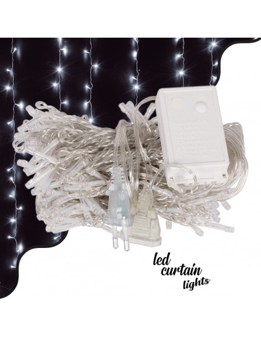 85801 Διακοσμητική Κουρτίνα 3 x 2 Μέτρα με...