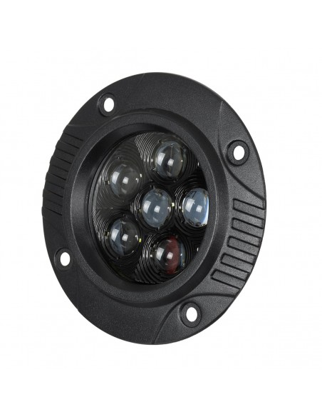 GloboStar® 85445 PRO Series Χωνευτός Προβολέας Εργασίας - Φώτα Ημέρας - Working Light - DRL για Αυτοκίνητα & Φορτηγά LED CREE XBD 24W 2400lm DC 10-30V Αδιάβροχο IP65 Ψυχρό Λευκό 6000K