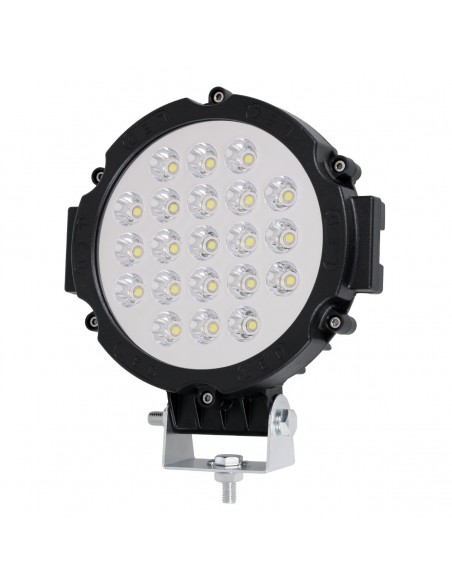 GLOBOSTAR® WORKPRO 85413 Προβολάκι LED 63W 6300lm 45° DC 10-30V Αδιάβροχο IP65 Ψυχρό Λευκό 6000K - CREE XBD Chip - Μ17.5x Π4.5 x Υ18cm - 2 Χρόνια Εγγύηση