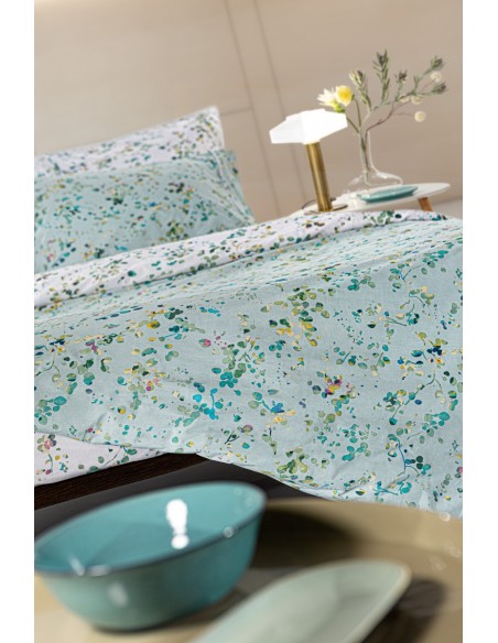 Σετ Σεντόνια Ημίδιπλα 180x265 Carmel Mint 2