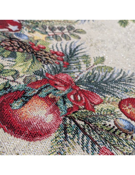 Μαξιλαροθήκη Χριστουγεννιάτικη 0.47x0.47 Kiss 1335 B