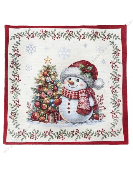 Μαξιλαροθήκη Χριστουγεννιάτικη 0.47x0.47 Cristal C