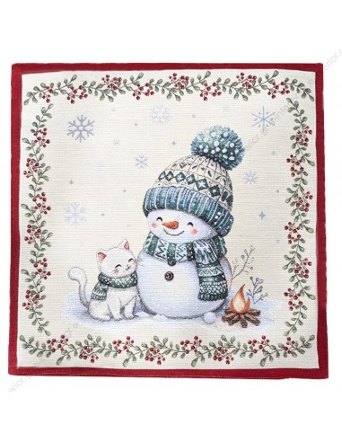 Μαξιλαροθήκη Χριστουγεννιάτικη 47x47 Cristal B