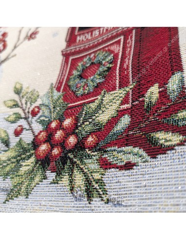 Τραβέρσα Χριστουγεννιάτικη 0.47x1.40 Cristal Lurex