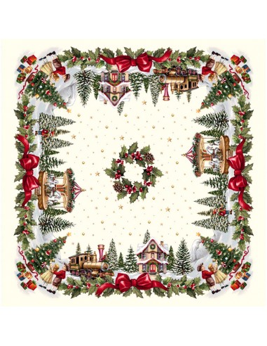 Τραπεζομάντηλο 140x240 Carousel Joy Silver 1406