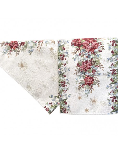 Σετ τραπεζοκαρέ 1.00x1.00 + Τραβέρσα 0.40x1.00 Joy Silver 1391