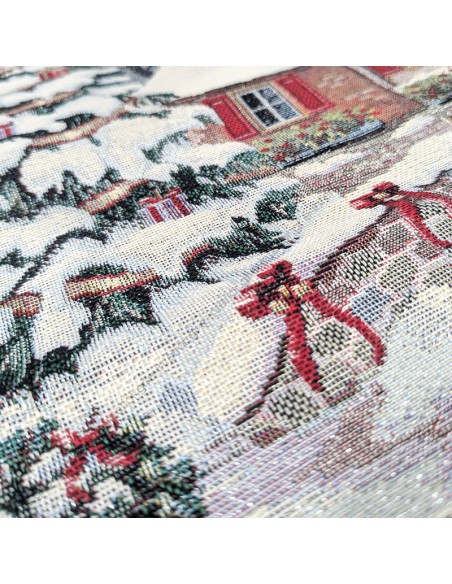 Μαξιλαροθήκη Χριστουγεννιάτικη 0.47x0.47 Kiss 1376