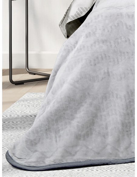 Κουβέρτα Βελουτέ Υπέρδιπλη 220x240 - Jeymour 2