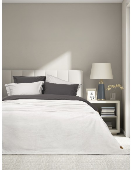 Κουβέρτα Fleece Μονή 160x220 - Alpa Gray