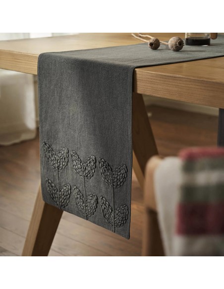 Runner Τραπεζιού 33x150 Gofis Grey