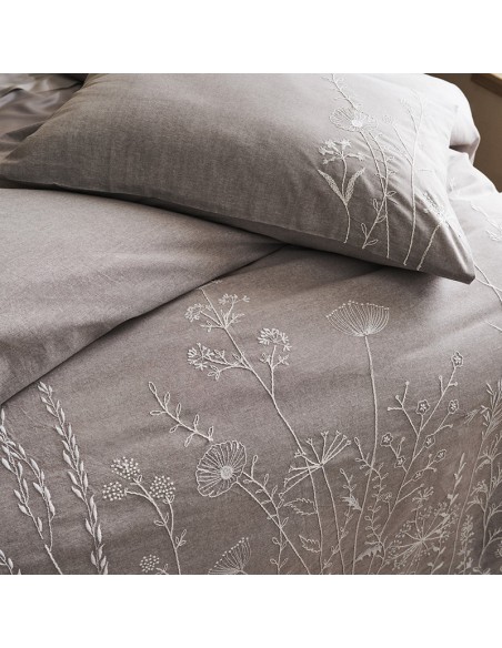 Σετ Παπλωματοθήκη Υπέρδιπλη 230x245 Gofis Griselda 281 Mocca