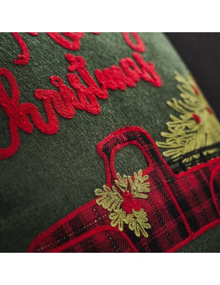 Χριστουγεννιάτικη Μαξιλαροθήκη 43x43 Hofis 286 2