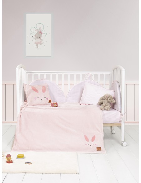 Κουβέρτα Κούνιας 110x150 - Bunny