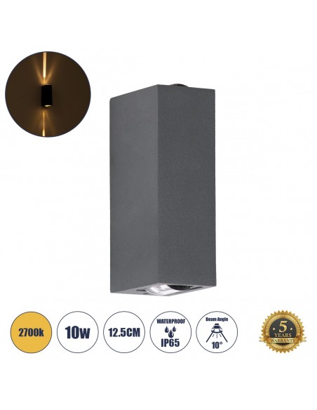 GLOBOSTAR® LINOR 60528 Μοντέρνο Φωτιστικό Τοίχου - Απλίκα...