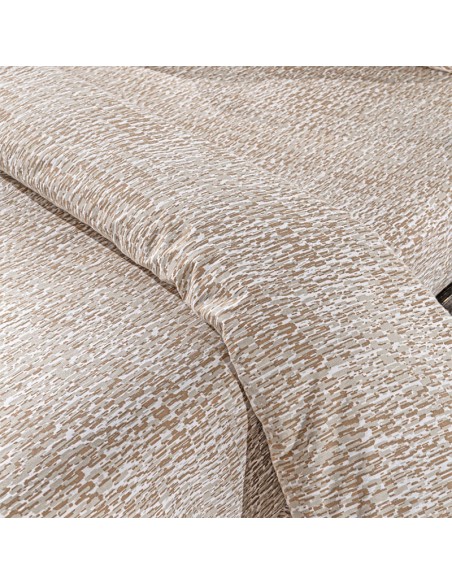 Σετ Σεντόνια Φανελένια Υπέρδιπλα 240X265 Beaver Almond