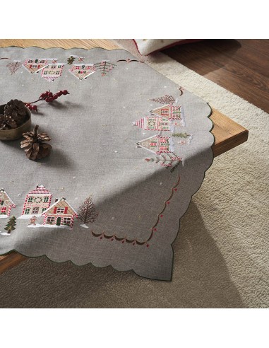 Χριστουγεννιάτικο Καρέ 85x85 Gofis Home 174