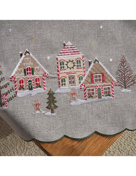 Χριστουγεννιάτικο Καρέ 85x85 Gofis Home 174 2