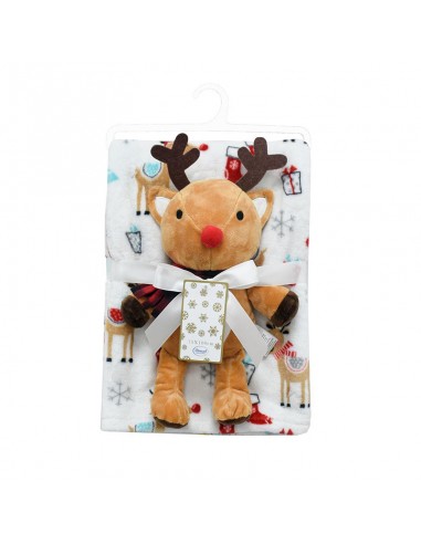 Σετ Χριστουγεννιάτικο Κουβερτάκι Αγκαλιάς Με...