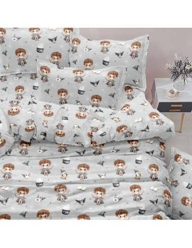 Σετ Σεντόνια Μονά 160x250 + Πάπλωμα 160x240 Wizard