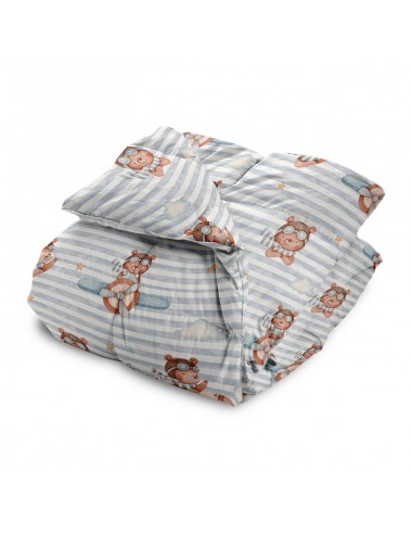 Σετ Σεντόνια Μονά 160x250 + Πάπλωμα 160x240 Pilot