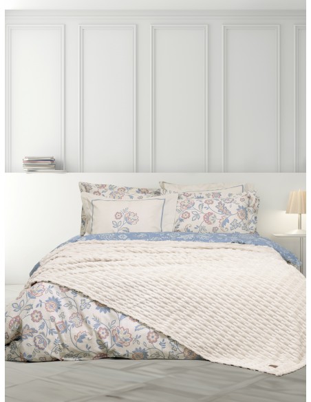 Κουβέρτα Fleece Υπέρδιπλη 220x240 - Savara Light Beige