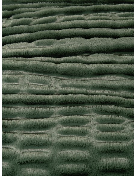 Κουβέρτα Γούνινη Υπέρδιπλη 220x240 - Mossy Dark Green 2