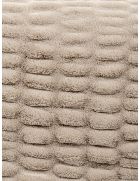 Κουβέρτα Γούνινη Υπέρδιπλη 220x240 - Mossy Beige