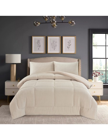 Υπέρδιπλο Κουβερτοπάπλωμα 220x240 Napoli Cream