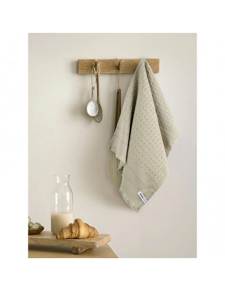 Ποτηρόπανο 40x60 Honeycomb Taupe