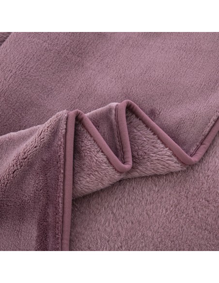 Κουβέρτα Βελουτέ Υπέρδιπλη 220x240 Zurigo Lilac