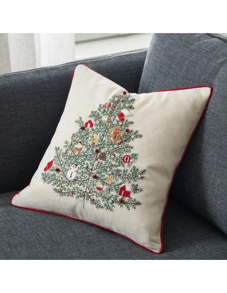 Χριστουγεννιάτικη Μαξιλαροθήκη 341 43x43