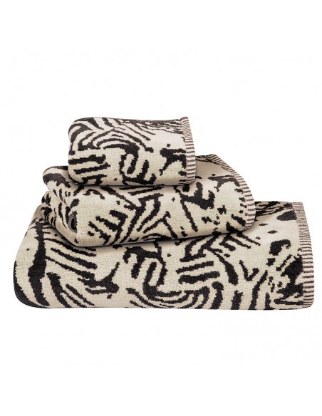 Σετ Πετσέτες 3τμχ Essential 4087 Black,Taupe