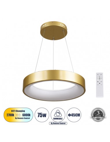 GLOBOSTAR® SALEM 61243 Μοντέρνο Κρεμαστό...