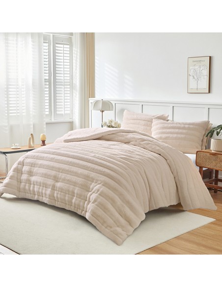 Κουβερτοπάπλωμα Ημίδιπλο 180x240 Volcano Taupe 2