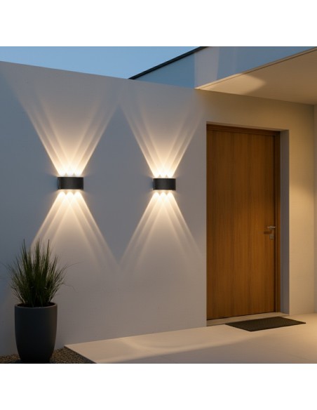 kelvo® SIXOAD KLV-101-0009 Φωτιστικό Τοίχου / Απλίκα LED...