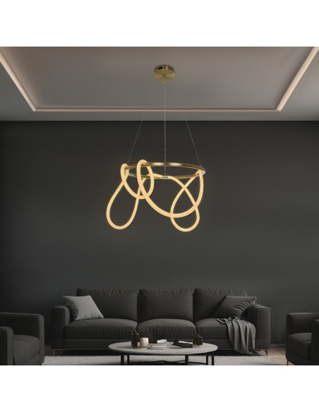 kelvo® GLOW KLV-101-0163 Κρεμαστό Φωτιστικό Οροφής LED...