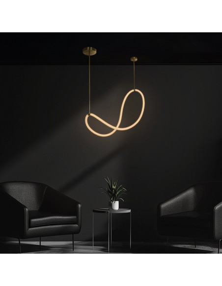 kelvo® GLOW KLV-101-0156 Κρεμαστό Φωτιστικό Οροφής LED...