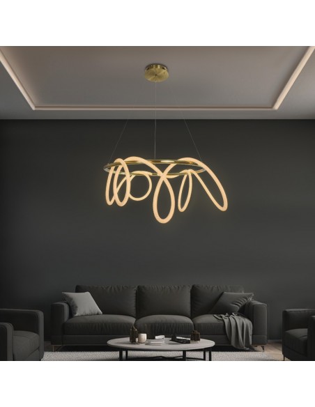 kelvo® GLOW KLV-101-0164 Κρεμαστό Φωτιστικό Οροφής LED...