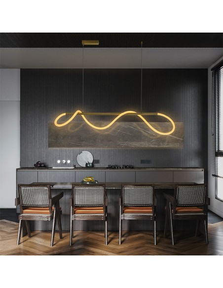 kelvo® GLOW KLV-101-0166 Κρεμαστό Φωτιστικό Οροφής LED...