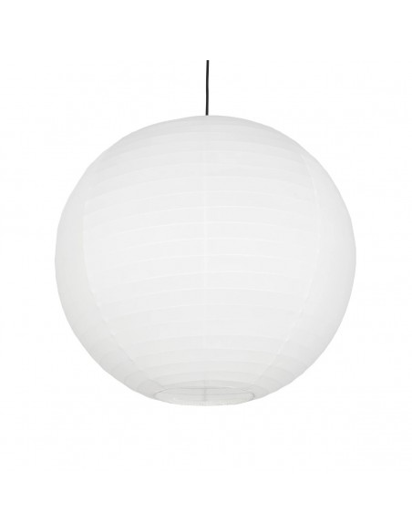 GLOBOSTAR® ROMINA 62005 Μοντέρνο Κρεμαστό Φωτιστικό Οροφής με Ντουί 1 x E27 AC 220-240V IP20 - Λευκό - Μ60 x Π60 x Υ60cm