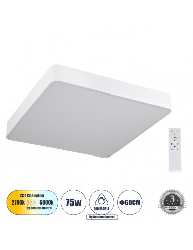 GLOBOSTAR® KAMALA 61209-S Μοντέρνο Φωτιστικό...