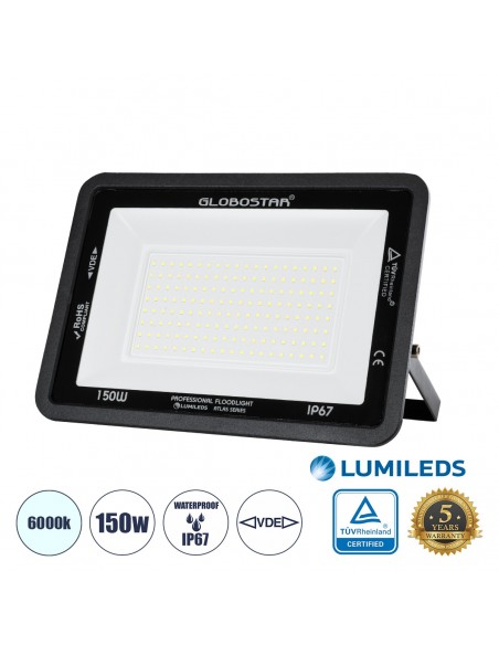 GLOBOSTAR® ATLAS 61428 Προβολέας LED 150W 18750lm 120° AC...