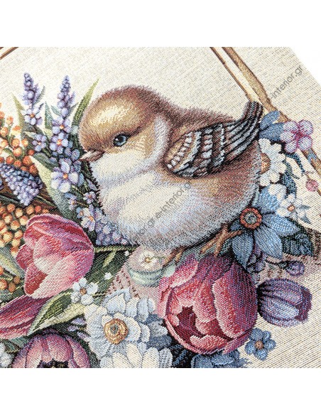 Διακοσμητική Μαξιλαροθήκη 047x047 Kiss 1417RK 2