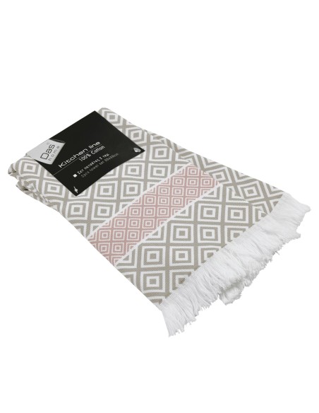 DAS HOME ΣΕΤ ΠΟΤΗΡΟΠΑΝΑ 2ΤΜΧ 30Χ50 0894 NUDE, TAUPE